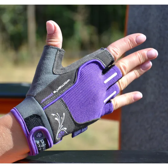 Перчатки для фитнеса женские Power System PS-2570 Woman’s Power Purple XS