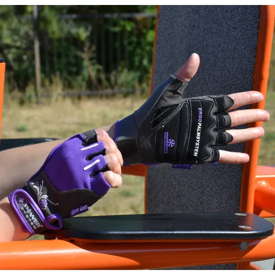 Перчатки для фитнеса женские Power System PS-2570 Woman’s Power Purple XS