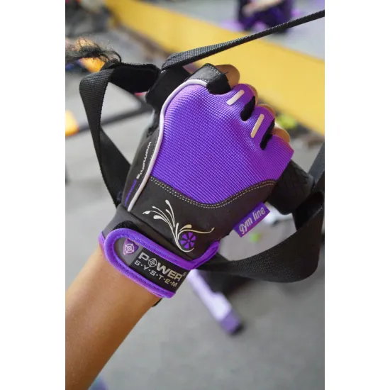 Перчатки для фитнеса женские Power System PS-2570 Woman’s Power Purple XS