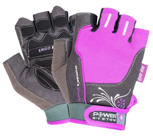 Перчатки для фитнеса женские Power System PS-2570 Woman’s Power Pink XS