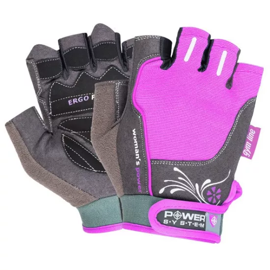 Перчатки для фитнеса женские Power System PS-2570 Woman’s Power Pink XS