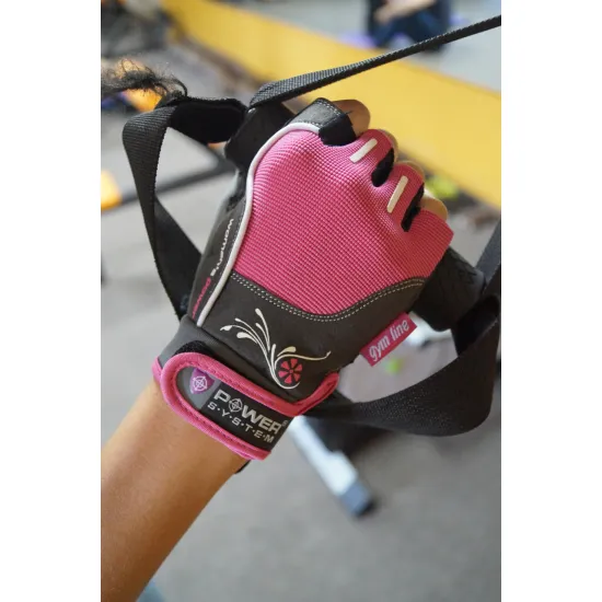 Перчатки для фитнеса женские Power System PS-2570 Woman’s Power Pink XS