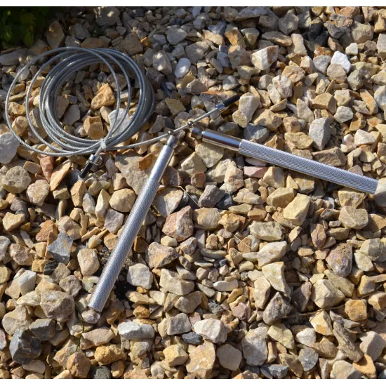 Скакалка скоростная Power System PS-4064 Ultra Jump Rope Silver-275см