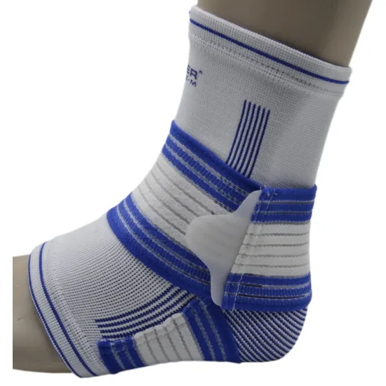 Бандажі на гомілкостоп Power System PS-6009 Ankle Support Pro Blue/White S/M  (1шт.)