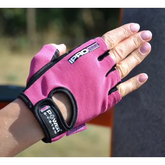 Рукавички для фітнесу жіночі Power System PS-2250 Pro Grip Pink XS