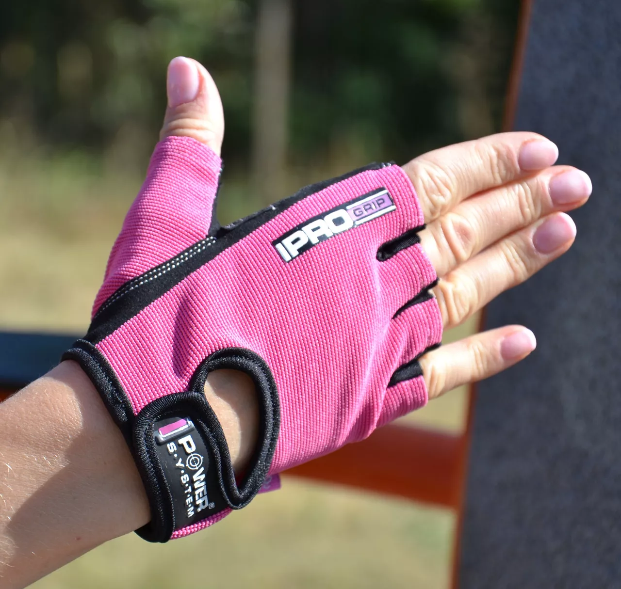 Рукавички для фітнесу жіночі Power System PS-2250 Pro Grip Pink XS