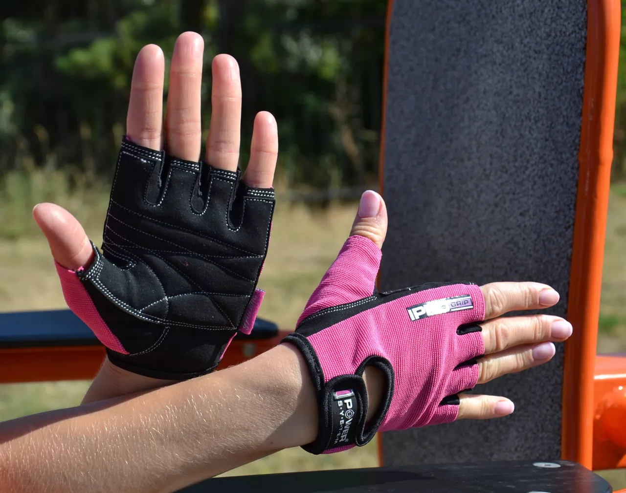 Рукавички для фітнесу жіночі Power System PS-2250 Pro Grip Pink XS