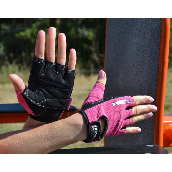 Рукавички для фітнесу жіночі Power System PS-2250 Pro Grip Pink XS
