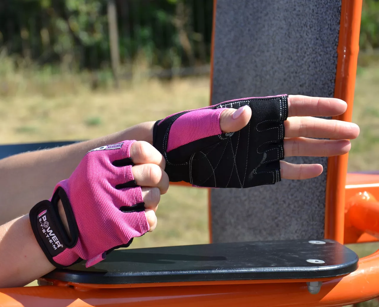 Рукавички для фітнесу жіночі Power System PS-2250 Pro Grip Pink XS