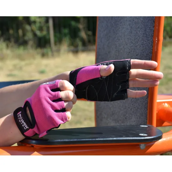 Рукавички для фітнесу жіночі Power System PS-2250 Pro Grip Pink XS