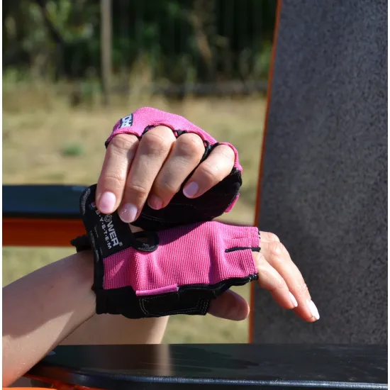 Рукавички для фітнесу жіночі Power System PS-2250 Pro Grip Pink XS
