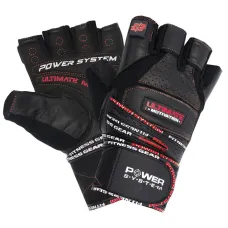 Перчатки для фитнеса Power System PS-2810 Ultimate Motivation Black/Red Line M