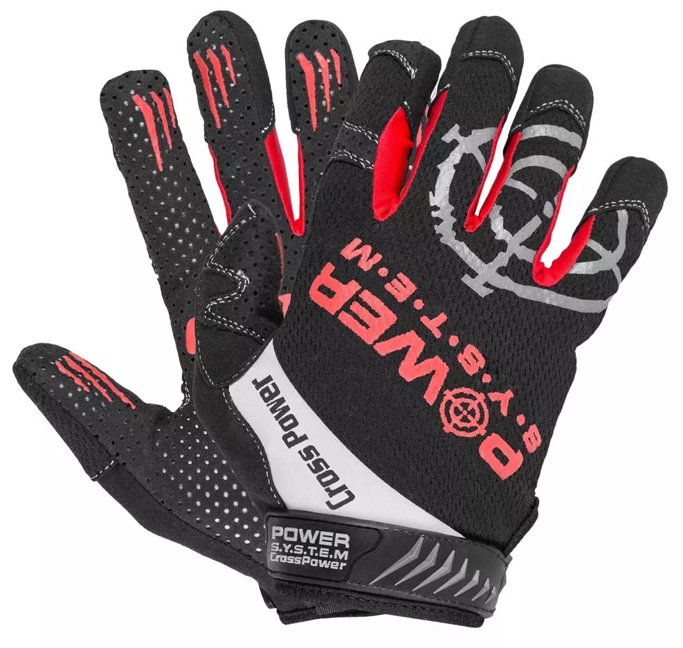 Рукавички для кросфіту Power System PS-2860 Cross Power Black/Red S