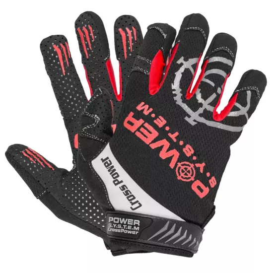 Перчатки для кроссфита Power System PS-2860 Cross Power Black/Red S