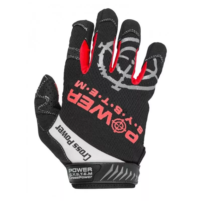 Рукавички для кросфіту Power System PS-2860 Cross Power Black/Red S