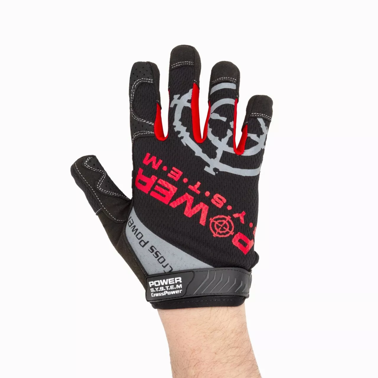 Рукавички для кросфіту Power System PS-2860 Cross Power Black/Red S