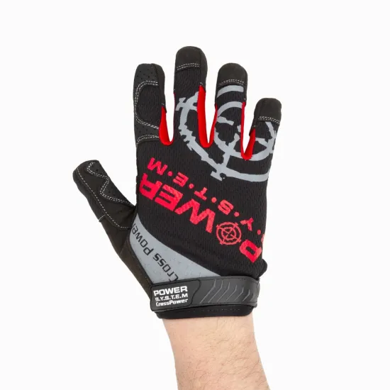 Перчатки для кроссфита Power System PS-2860 Cross Power Black/Red S