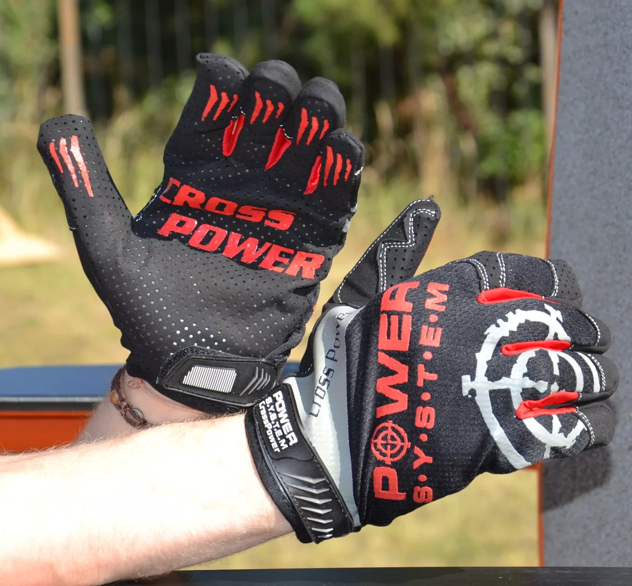 Рукавички для кросфіту Power System PS-2860 Cross Power Black/Red S