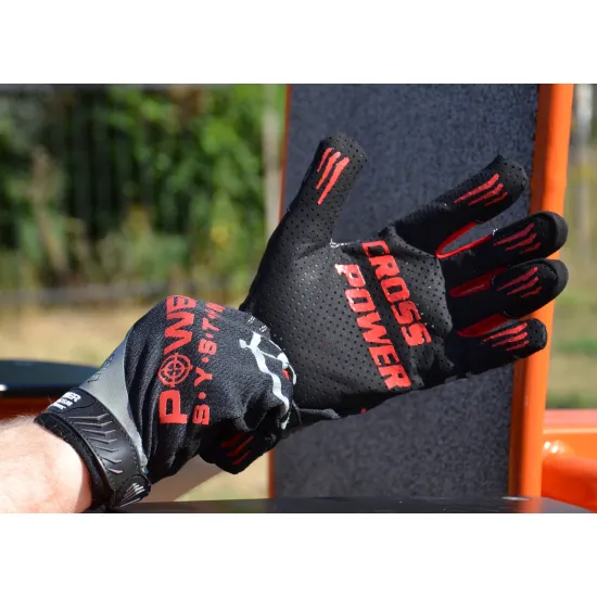 Перчатки для кроссфита Power System PS-2860 Cross Power Black/Red S