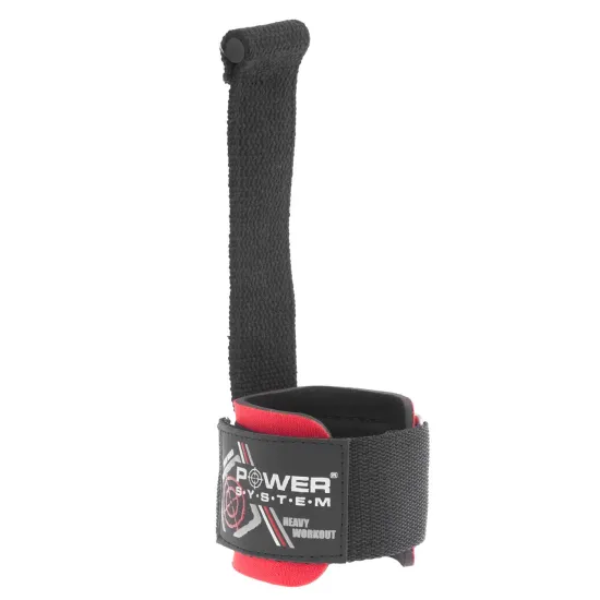 Лямки для тяги с валиком Power System PS-3350 Power Pin Black/Red