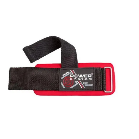 Лямки для тяги с валиком Power System PS-3350 Power Pin Black/Red
