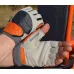 Рукавички для фітнесу MadMax MFG-850 Crazy Grey/Orange S