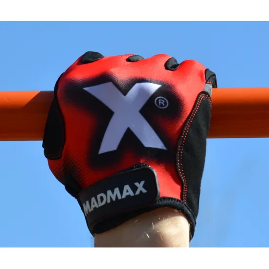 Перчатки для фитнеса MadMax MXG-101 X Gloves Black/Grey/Red S