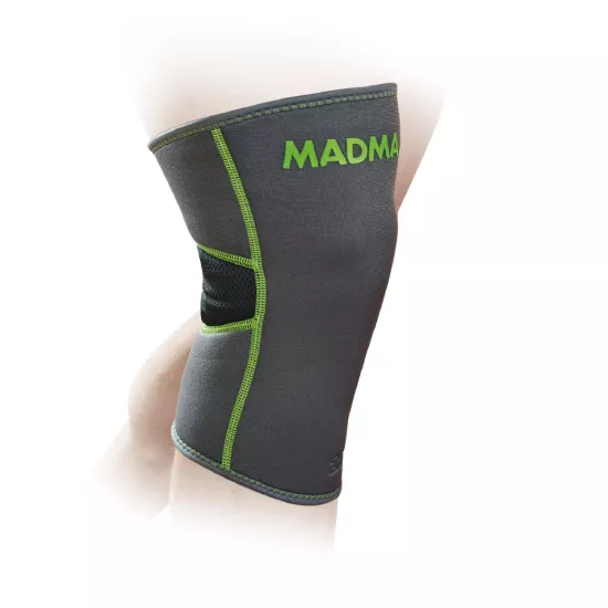 Наколінник MadMax MFA-294 Zahoprene Knee Support Dark Grey/Green S-1шт