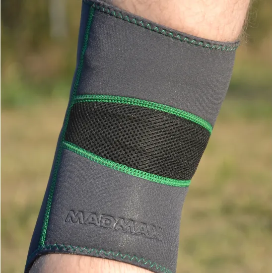 Наколінник MadMax MFA-294 Zahoprene Knee Support Dark Grey/Green S-1шт