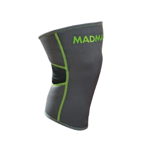 Наколінник MadMax MFA-294 Zahoprene Knee Support Dark Grey/Green S-1шт