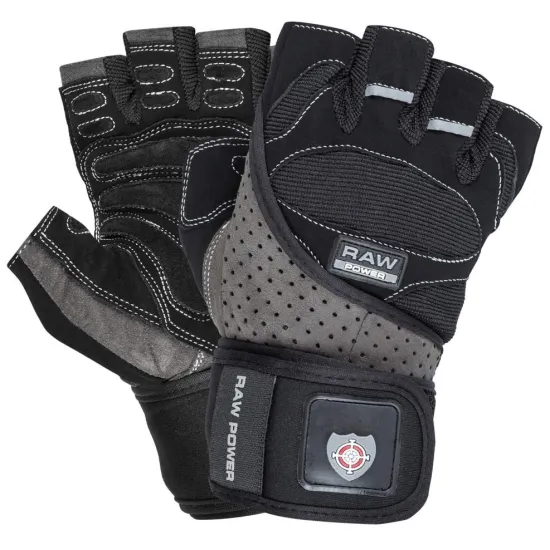 Перчатки для фитнеса Power System PS-2850 Raw Power Black/Grey M