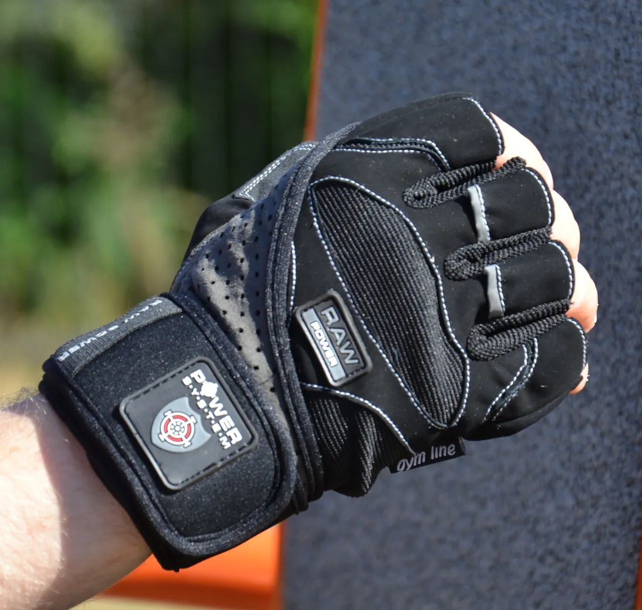 Перчатки для фитнеса Power System PS-2850 Raw Power Black/Grey M