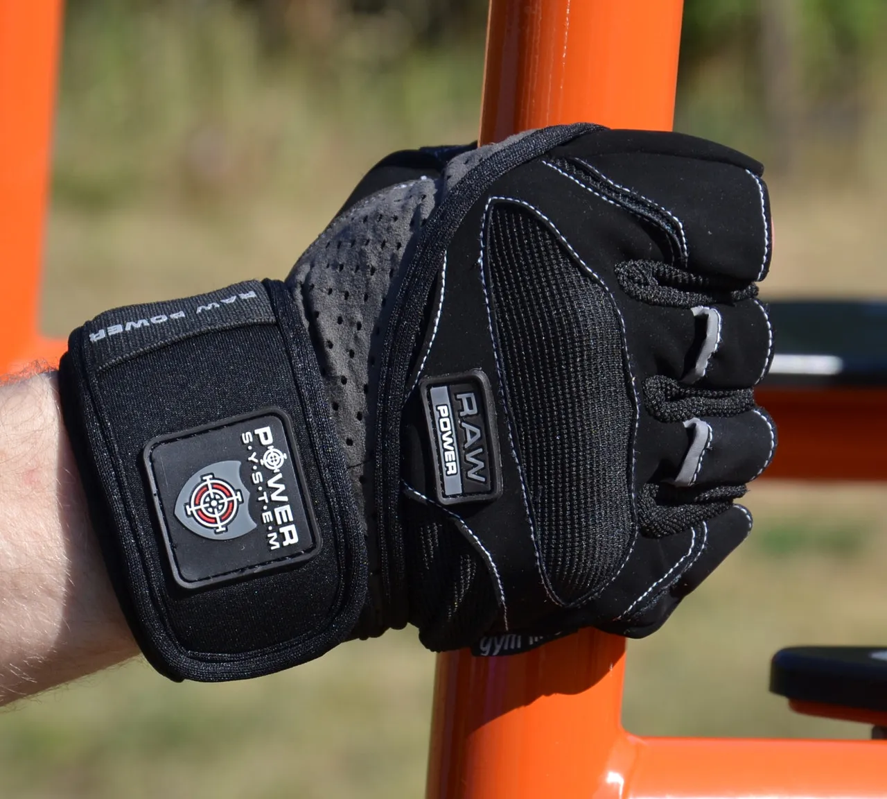 Перчатки для фитнеса Power System PS-2850 Raw Power Black/Grey M