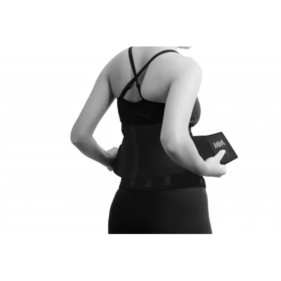 Пояс компресійний MadMax MFA-277 Slimming belt Black/black S
