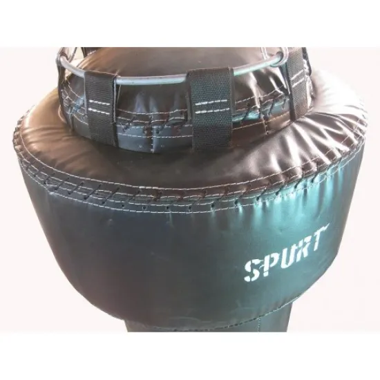 Боксерський мішок Spurt SP-001 аперкотний силует 150см 60-80кг Чорний