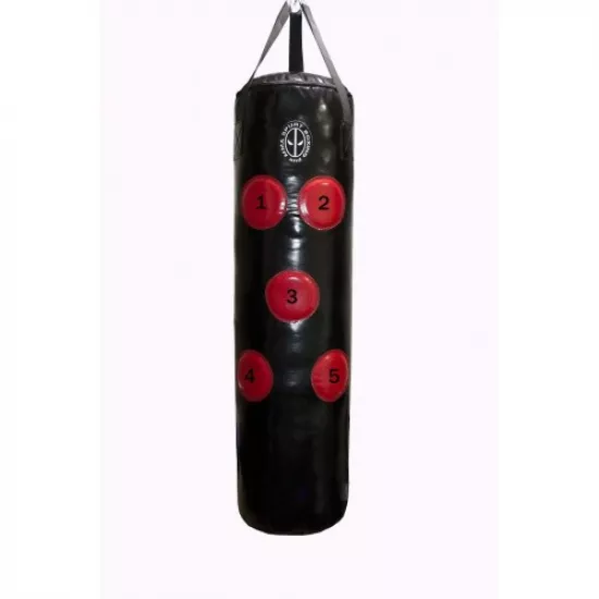 Боксерський мішок Spurt BMS-001 100х33 15кг Чорно-червоний