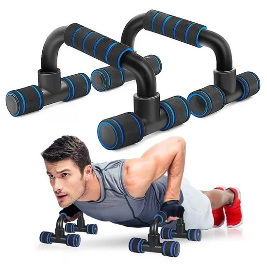Опори для віджимання від підлоги Push Up Stand 9089 пластикові Grey (Скошені) (Cn)
