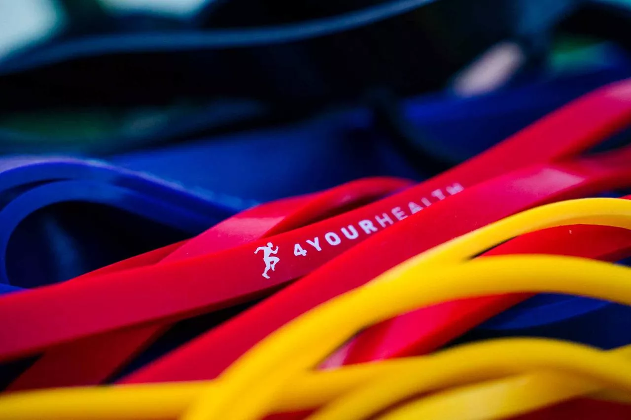 Набір резинок для тренувань 4yourhealth Power Band 3шт. (від 2 до 30кг.)