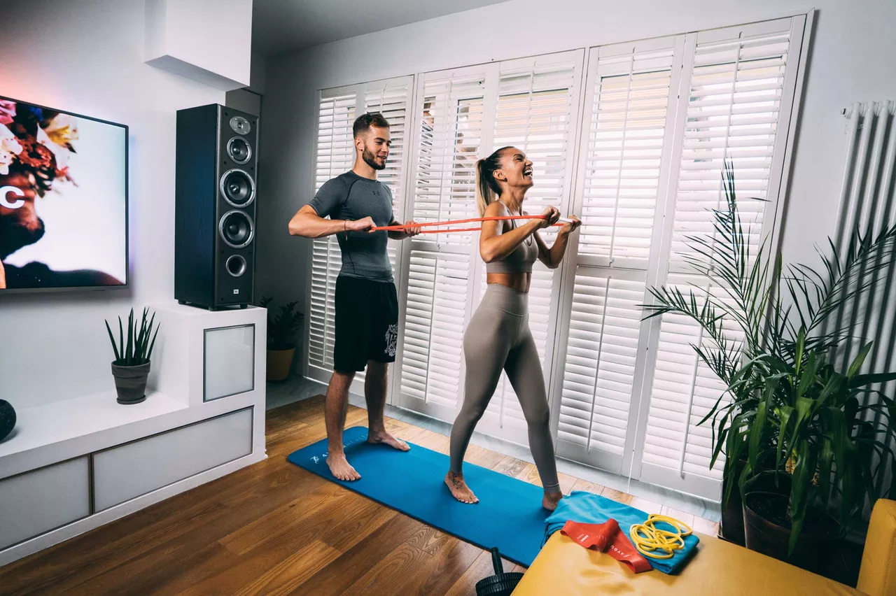 Набір резинок для тренувань 4yourhealth Power Band 3шт. (від 2 до 30кг.)