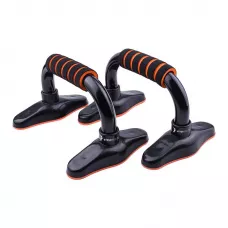 Опори для віджимання від підлоги 4yourhealth 1054 Push-Up Bars Premium Stell Black