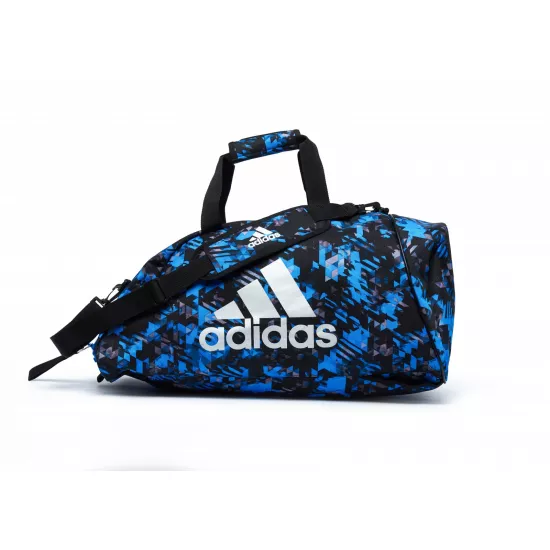 Сумка-рюкзак Adidas (2 в 1) Синий камуфляж 62х31х31см