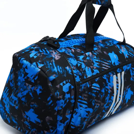 Сумка-рюкзак Adidas (2 в 1) Синий камуфляж 62х31х31см