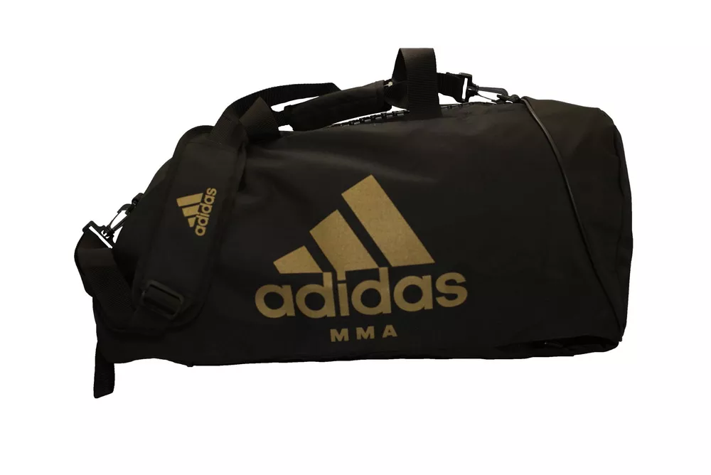 Сумка-рюкзак Adidas MMA (2 в 1) із золотим логотипом 62x31x31см