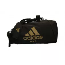 Сумка-рюкзак Adidas MMA (2 в 1) с золотым логотипом 62x31x31см