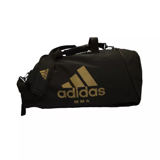Сумка-рюкзак Adidas MMA (2 в 1) із золотим логотипом 62x31x31см