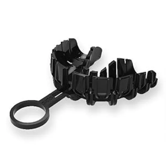 Капа для брекетов OPRO Gold Braces под брекеты Black/Gold-взрослая