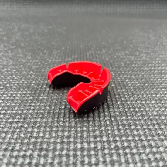 Капа OPRO Gold JAWS Black/Red-взрослая