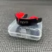 Капа OPRO Silver Black/Red-взрослая