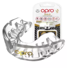 Капа OPRO Gold Clear-взрослая
