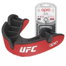 Капа OPRO Silver UFC Red/Black-взрослая